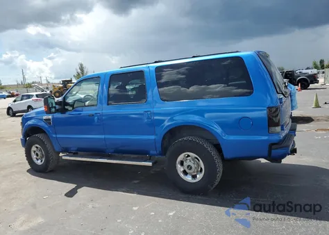 2003 Ford Excursion Limited from USA, damaged, VIN 1FMSU43P63EC79535